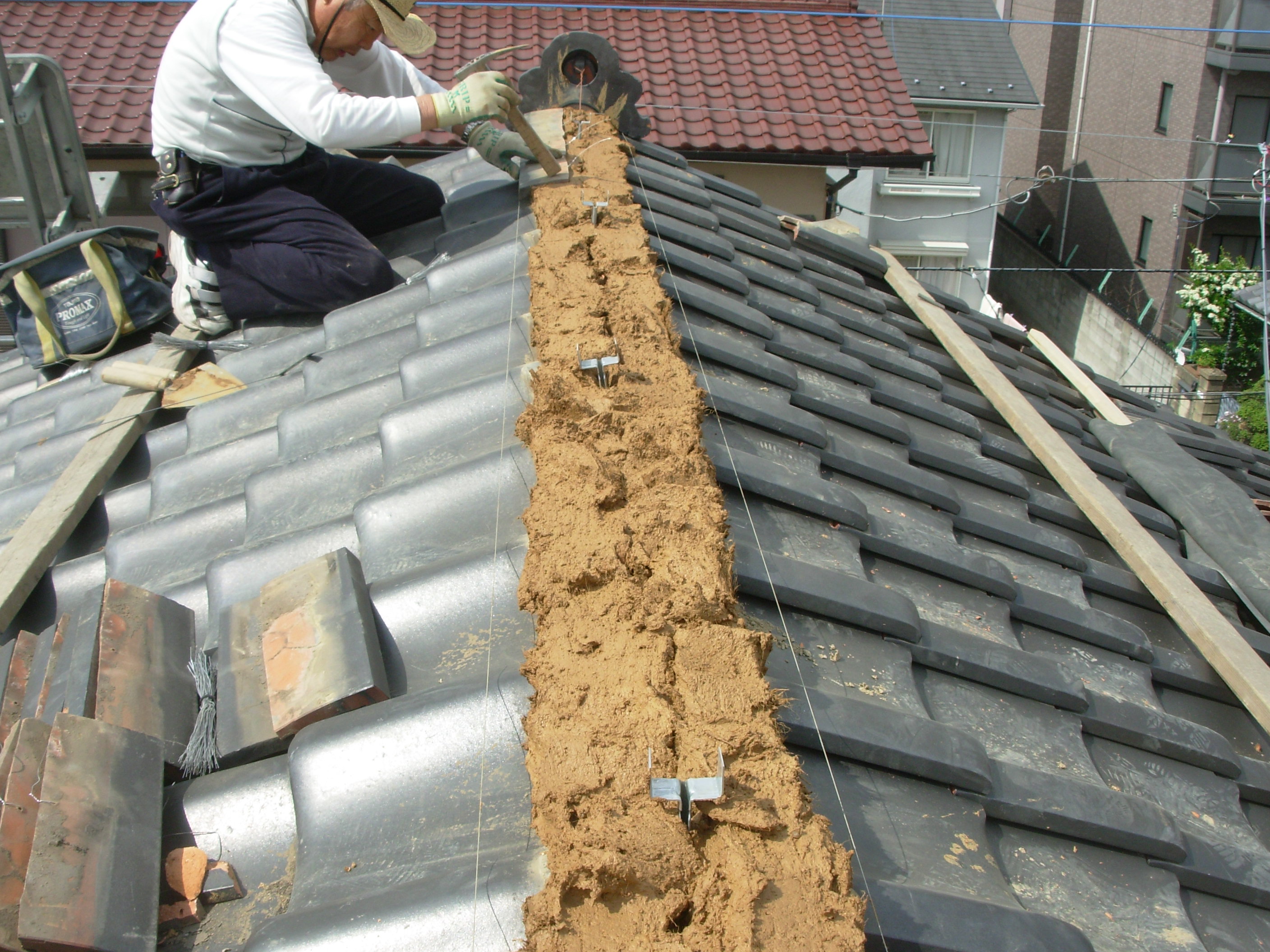 Roofing work flow